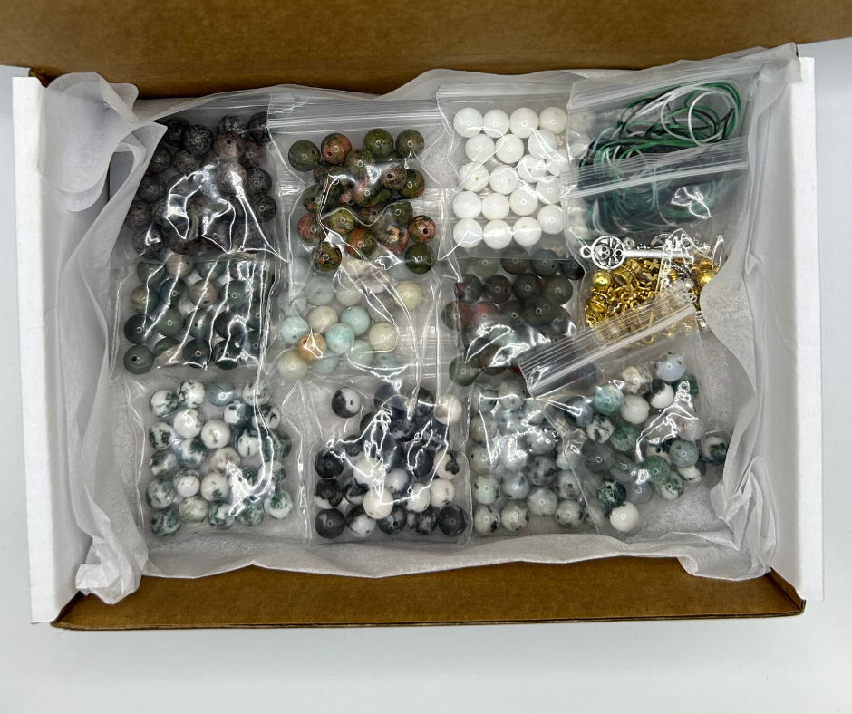 DIY Crystal Bracelet Kit – Make 10 Bracelets (Choose Your Theme)