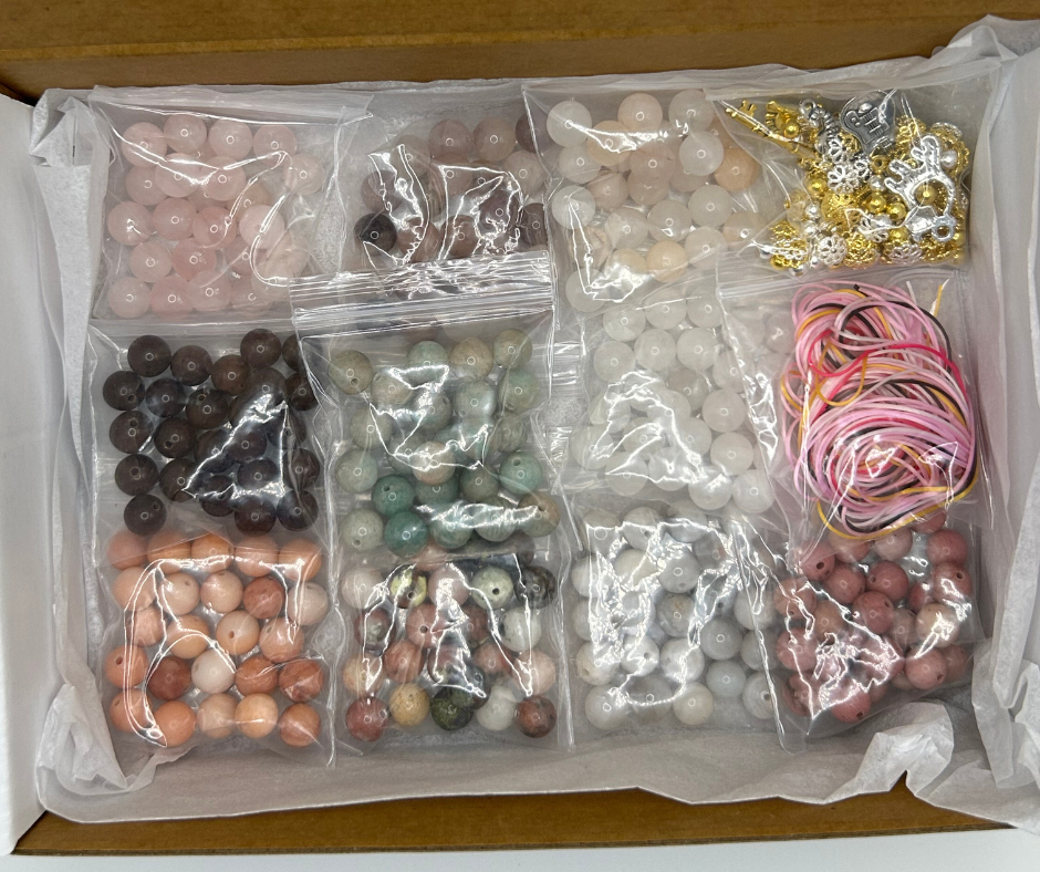 DIY Crystal Bracelet Kit – Make 10 Bracelets (Choose Your Theme)