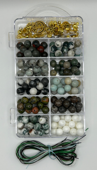 DIY Crystal Bracelet Kit – Make 10 Bracelets (Choose Your Theme)