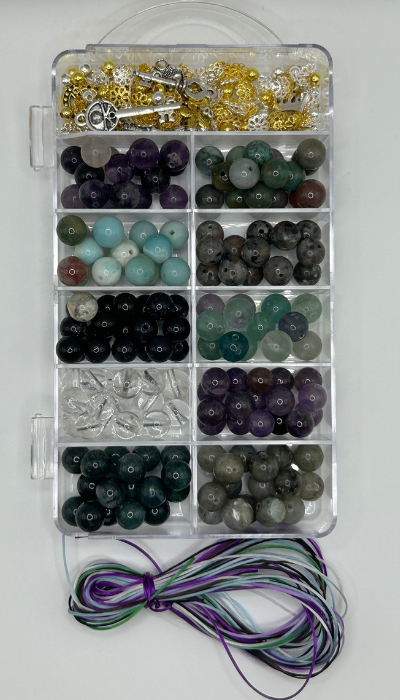 DIY Crystal Bracelet Kit – Make 10 Bracelets (Choose Your Theme)